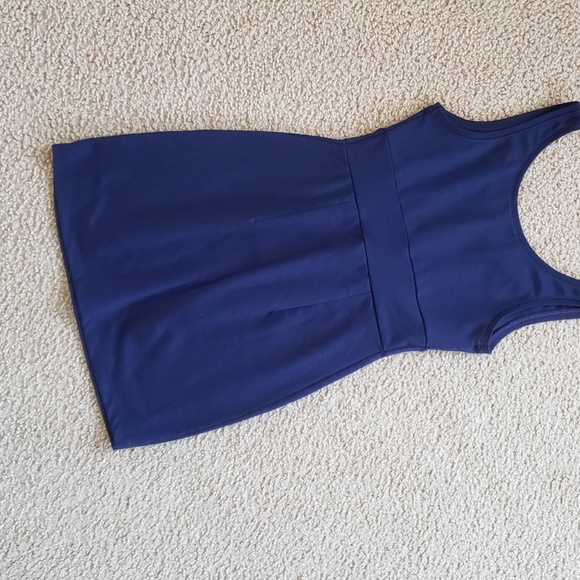 Beautiful Purple Dress w Soft Pleats & Stretch - Picture 4 of 11